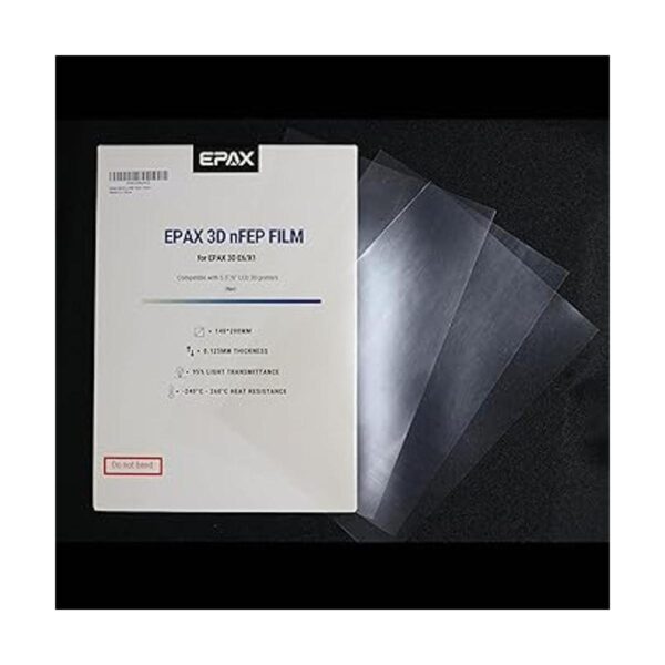 EPAX nFEP Lámina de película de 7.874 x 5.512 in de_2
