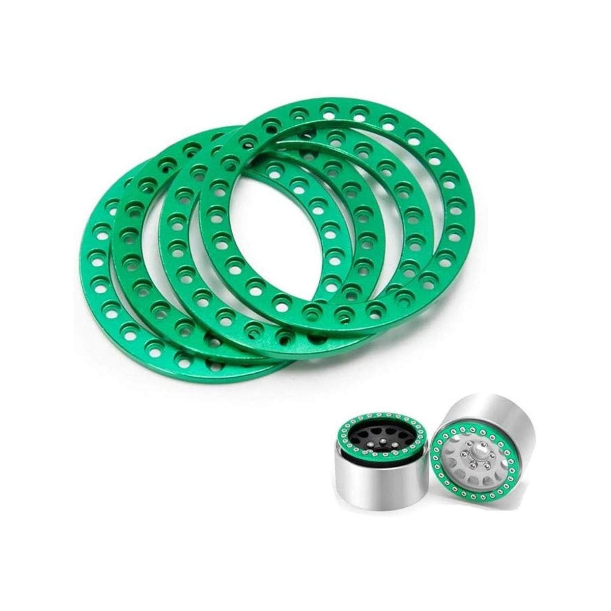 RCLIONS 4 anillos de repuesto de aluminio para llantas de