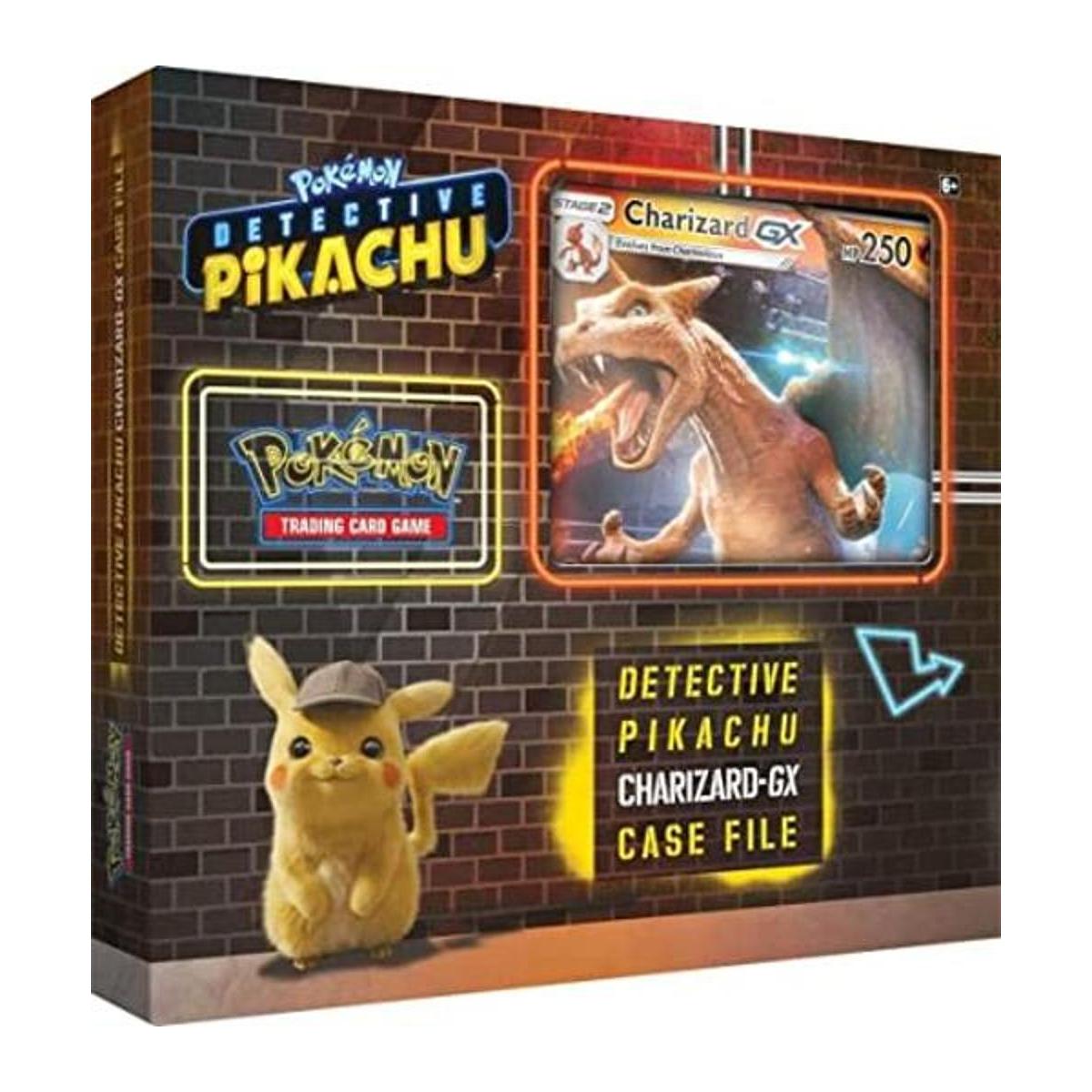 Pokemon TCG Pikachu CharizardGx Carpeta Paquete de 6