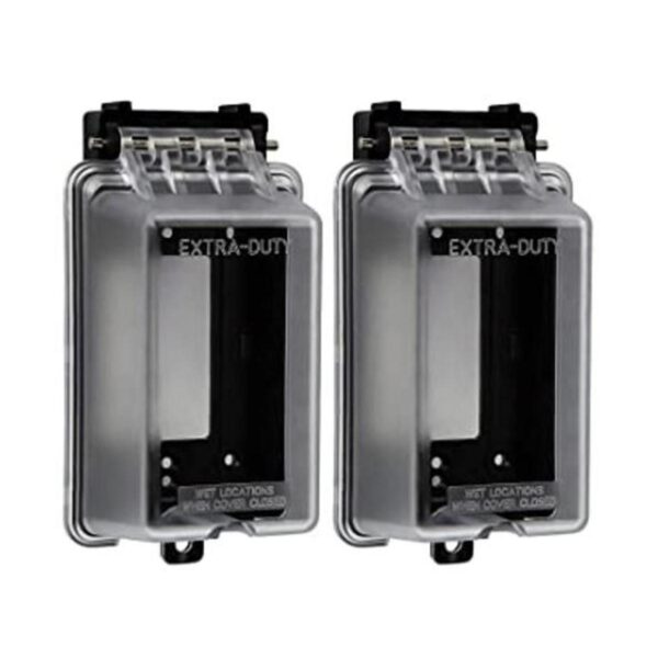 Enerlites Caja para enchufes resistente resistente a la_1
