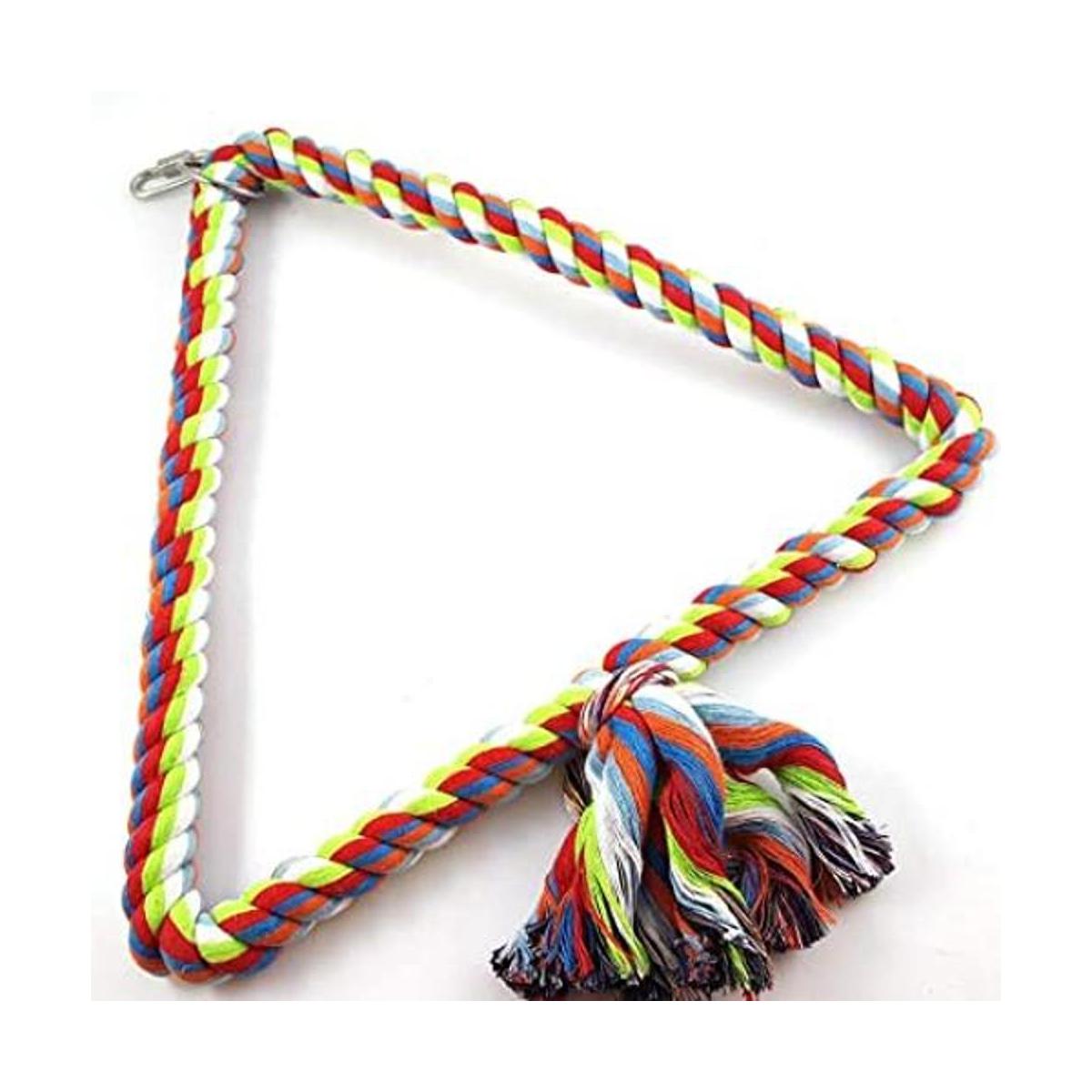 Spoiled Pet Percha triangular grande de algodón para
