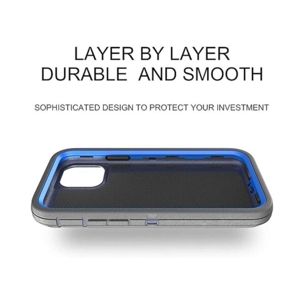 MXX Funda resistente para iPhone 11 Pro Max sin protector_2
