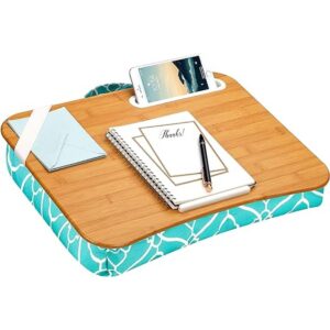 LapGear escritorio portátil con soporte para teléfono y_1