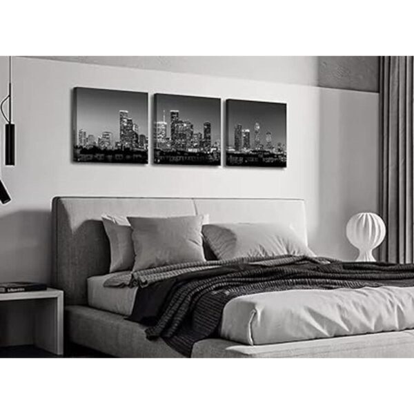 Houston Skyline Arte de pared en lienzo Cuadros de_5