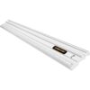 POWERTEC 71227 Borde recto de aluminio anodizado de 24