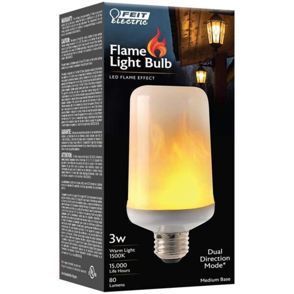 Feit Bombilla LED eléctrica 3 W no regulable luz