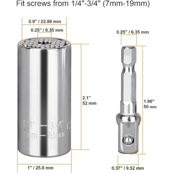 LEBERNA Adaptador universal de agarre de enchufe de 4_3