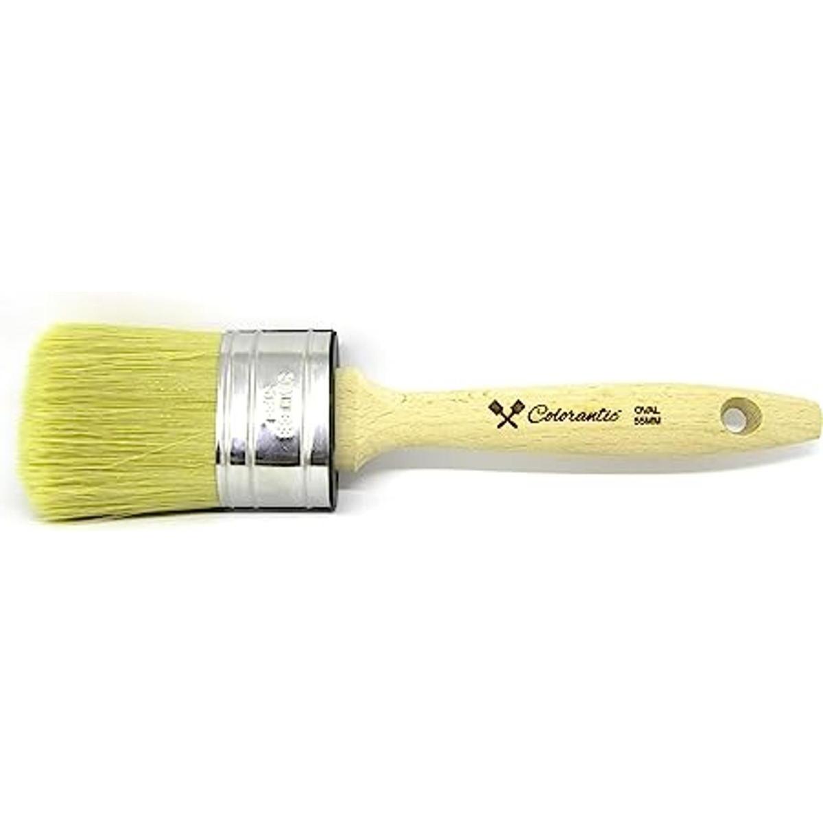 Colorantic Wax and Chalk Round Oval Brush Beeswax and