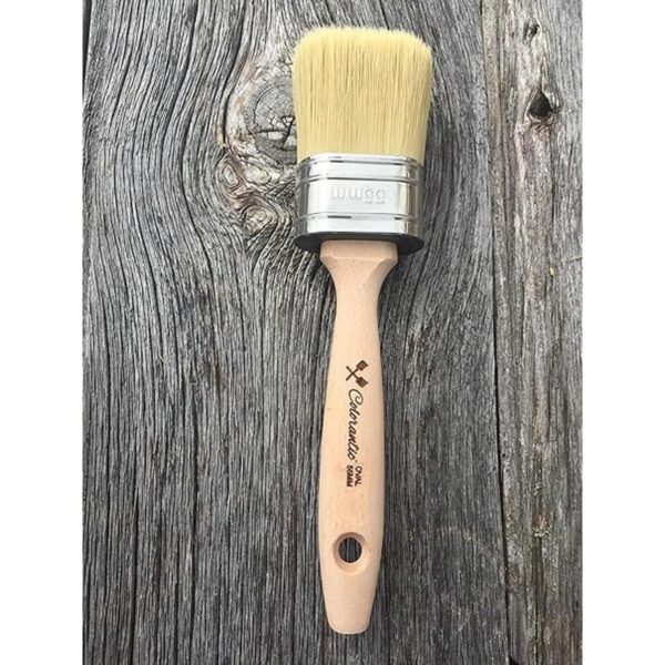 Colorantic Wax and Chalk Round Oval Brush Beeswax and_4