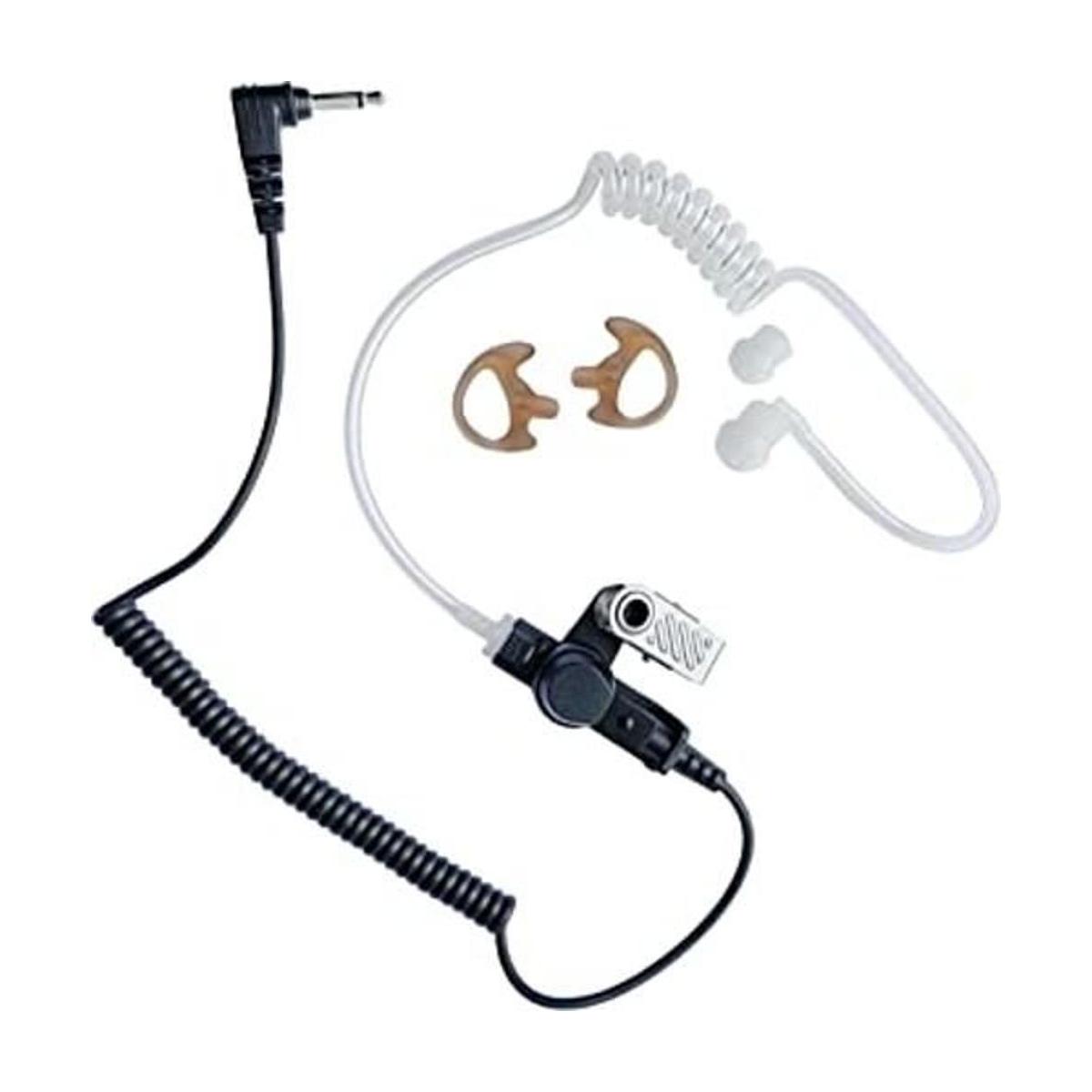 Auricular táctico para aplicación de la ley 0.098 in