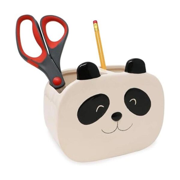 Isaac Jacobs Soporte para brochas de maquillaje de panda_4