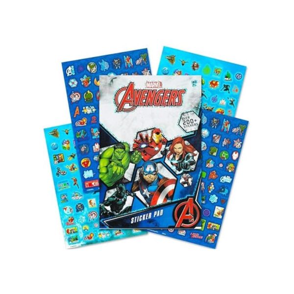 Juego de calcomanías de superhéroe para niños y niñas más