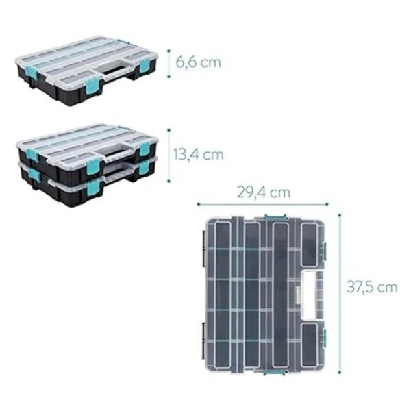Navaris Caja de almacenamiento de plástico organizador_4