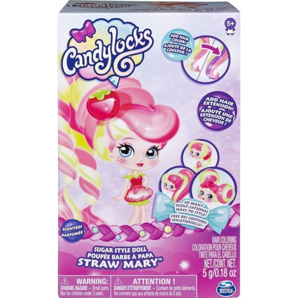 Candylocks Muñeca coleccionable perfumada de 7 pulgadas_6
