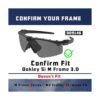 Predrox Si M Frame 3.0 Lentes y piezas de nariz de
