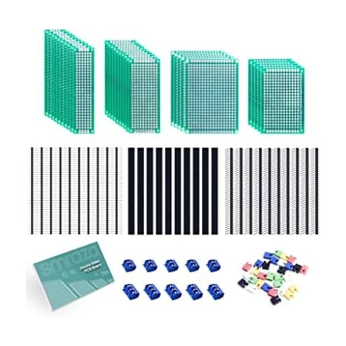 Smraza 100 piezas de placa PCB de doble cara placas de