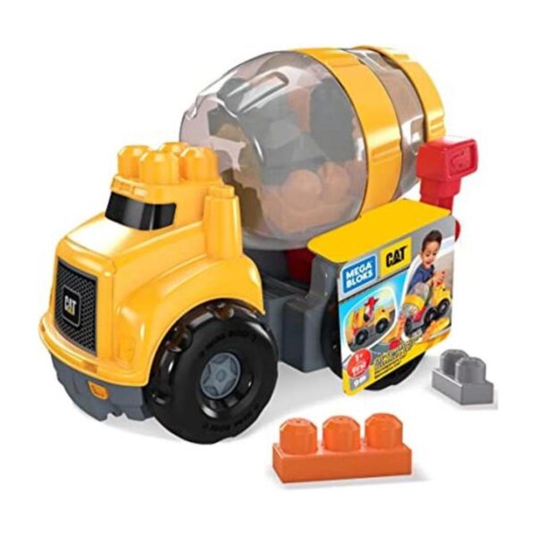 Mega Bloks CAT Mezclador de cemento_1