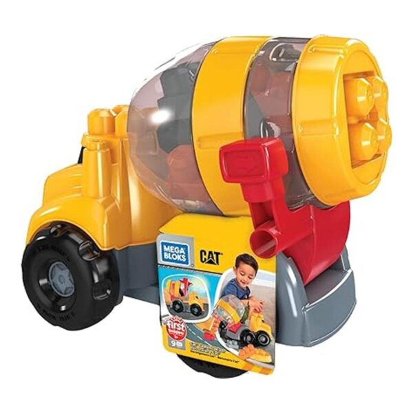 Mega Bloks CAT Mezclador de cemento_2