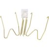 Fasunry Paquete de 10 perchas para placas de pared de 10.0