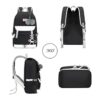 Mochila Asge escolar informal para libros de uso_3