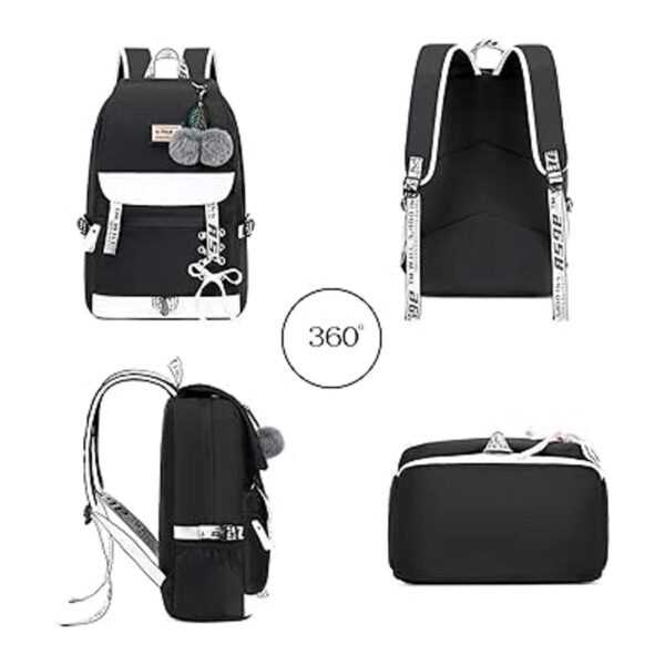 Mochila Asge escolar informal para libros de uso_3