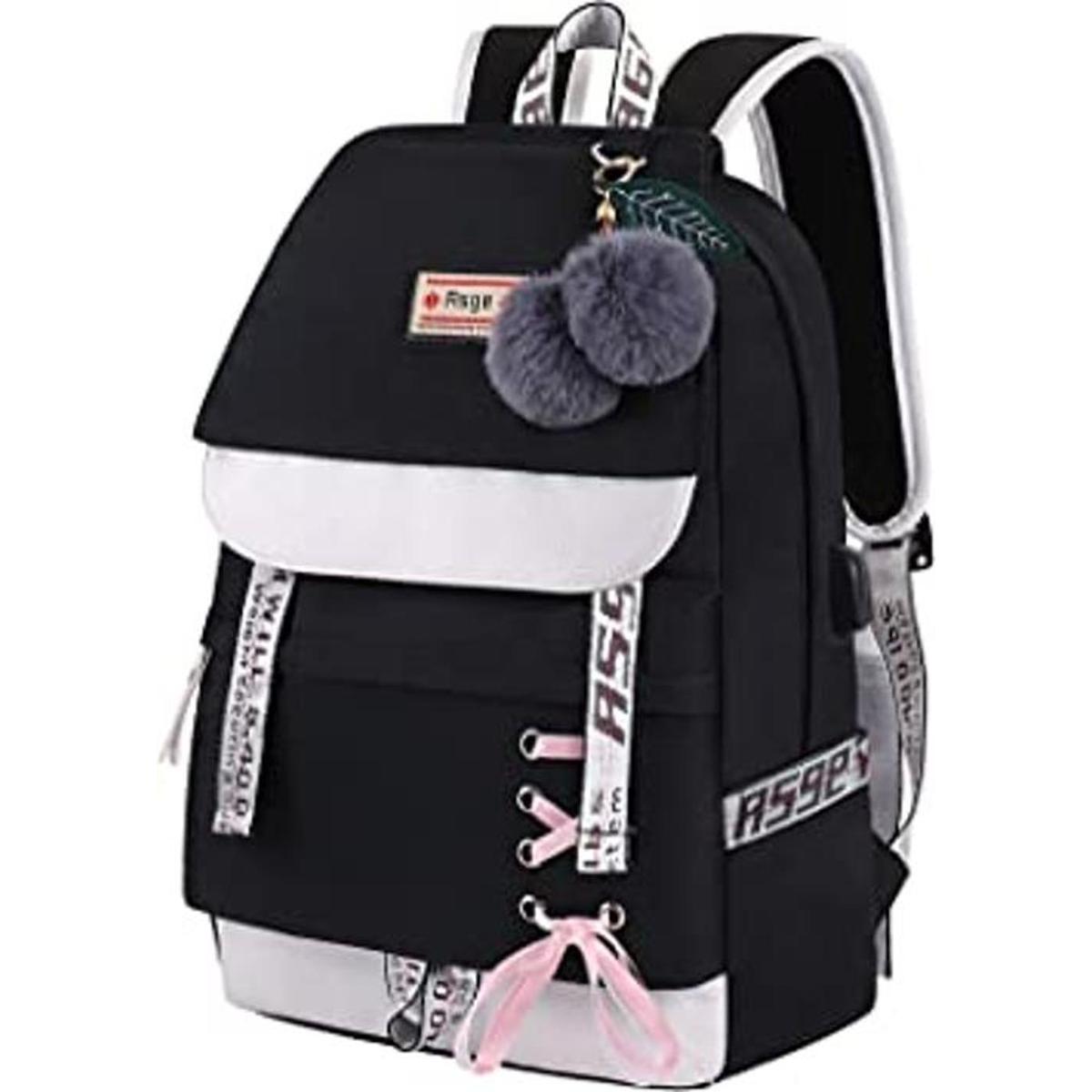 Mochila Asge escolar informal para libros de uso