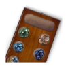 RNK Gaming Mancala Juego de mesa con tablero de madera_2