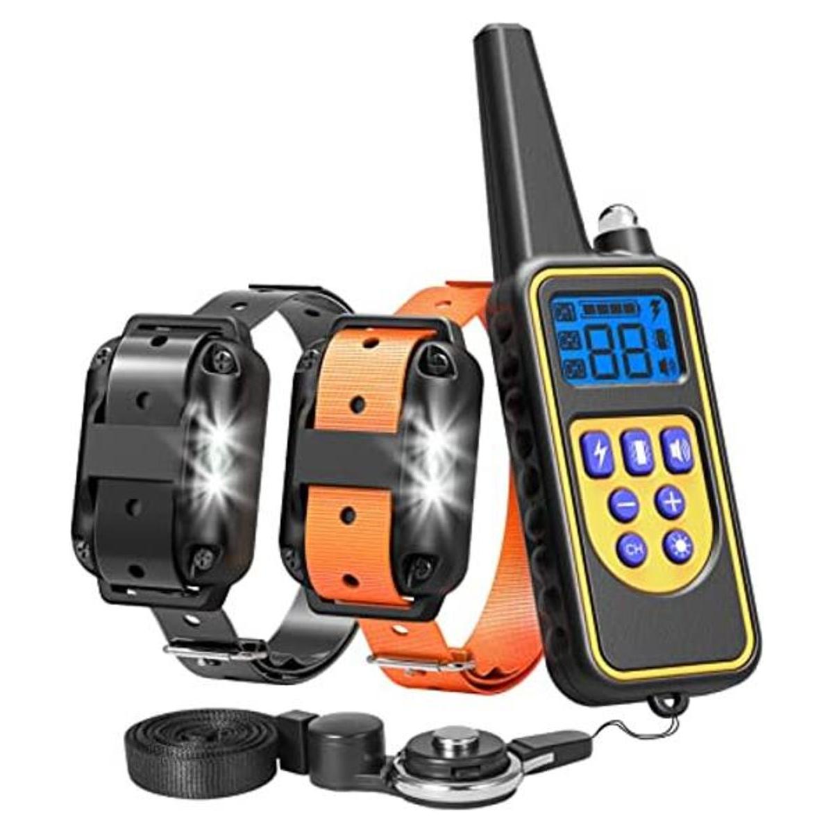 FunniPets Collar de entrenamiento para perros collar de