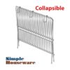 Simple Houseware Escurridor de platos plegable con tapete_4