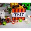 Minecraft TNT Caja de almacenamiento de lata de 4