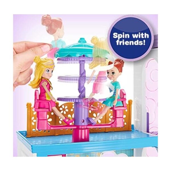 Polly Pocket Poppin Party Pad es una casa de juegos_4