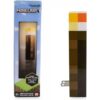 Minecraft Antorcha de piedra marrón enchufable con sensor