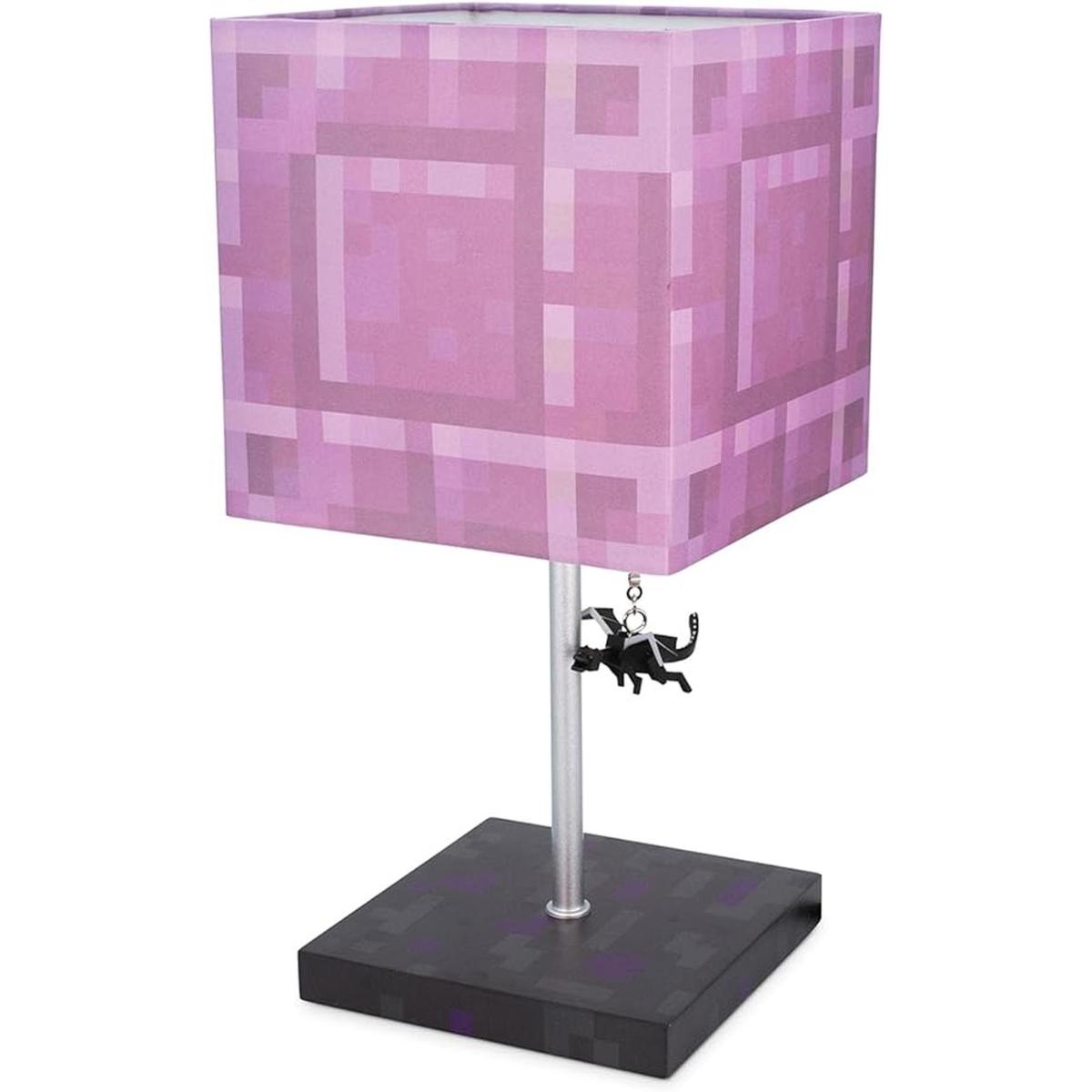 Minecraft Nether Portal Lámpara de escritorio con tirador