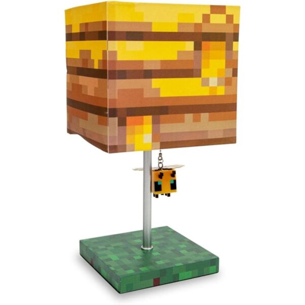 Minecraft Lámpara de escritorio de bloque de abeja_1