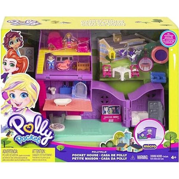Polly Pocket Casa de muñecas casa de bolsillo Pollyville_6