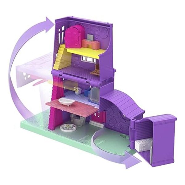 Polly Pocket Casa de muñecas casa de bolsillo Pollyville_5