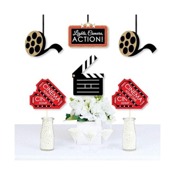 Big Dot of Happiness Red Carpet Hollywood Tableta_2