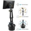 Soporte para coche GPS con brazo ajustable para Garmin_5