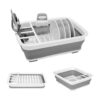 Escurridor de platos portátil para cocina cámper_1
