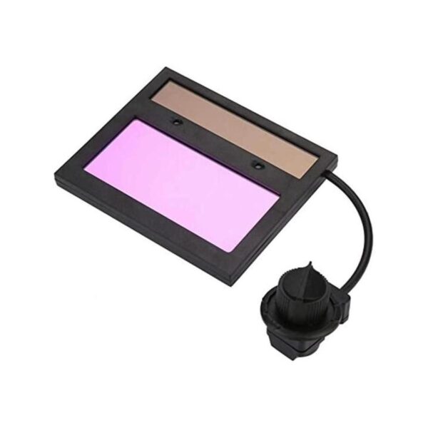Solar Auto oscurecimiento lente panel soldadura casco