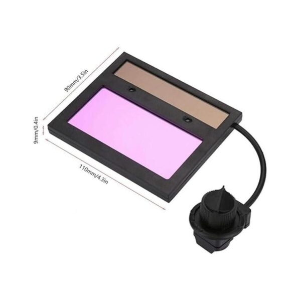 Solar Auto oscurecimiento lente panel soldadura casco