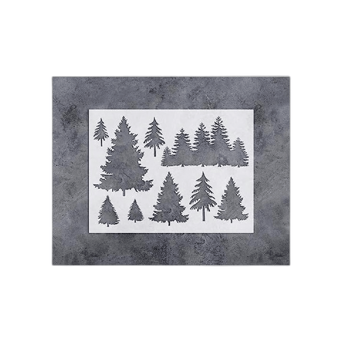 GSS Designs Plantilla de árbol grande 12 x 16 pulgadas
