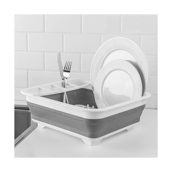 Escurridor de platos portátil para cocina cámper_2