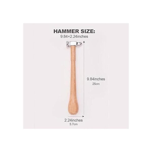 BENECREAT Chasing Hammer Martillos para hacer joyas con_2