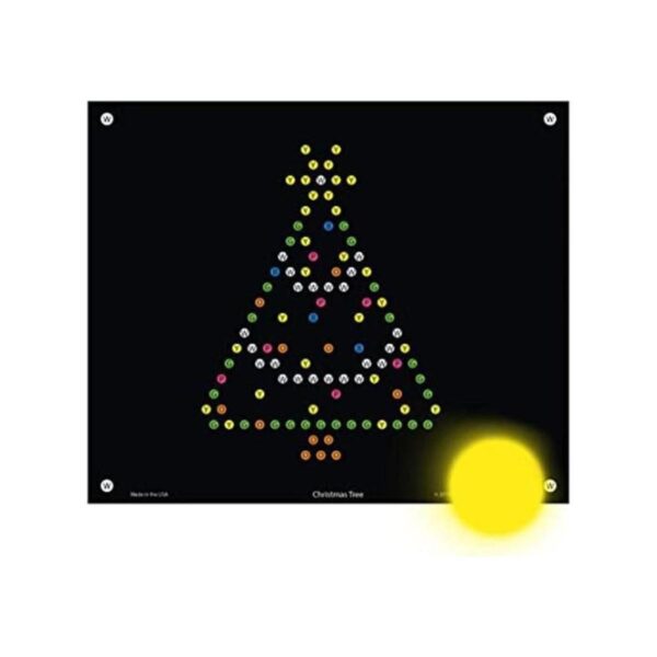 IllumiPeg Plantillas de repuesto navideñas para Basic Fun