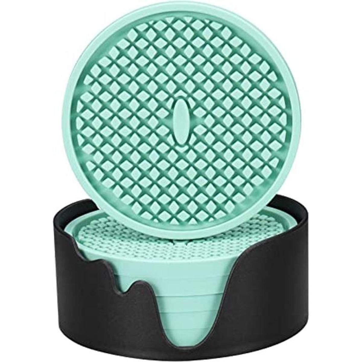 ME.FAN Posavasos de silicona paquete de 6 posavasos
