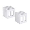BESTTEN Paquete de 10 platos de pared sin tornillos de 2_1