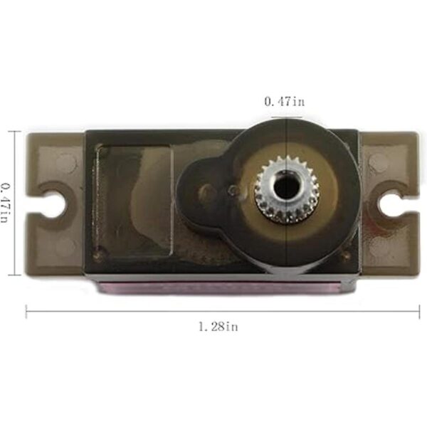 Maxmoral 2 unidades MG90S 0.32 oz Metal Gear Micro Tower_4