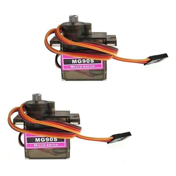 Maxmoral 2 unidades MG90S 0.32 oz Metal Gear Micro Tower_1