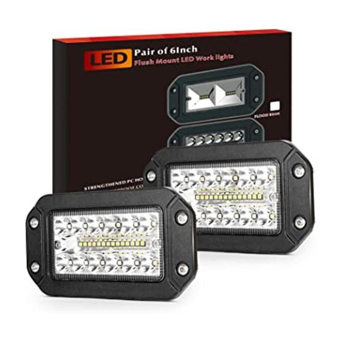 Bunker Indust Luz LED de montaje empotrado haz combinado